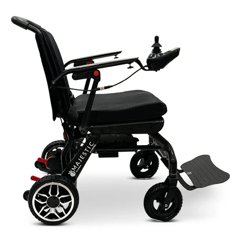 IQ-Carbon Carbon Fibre Electric Wheelchair with Trolley Handle