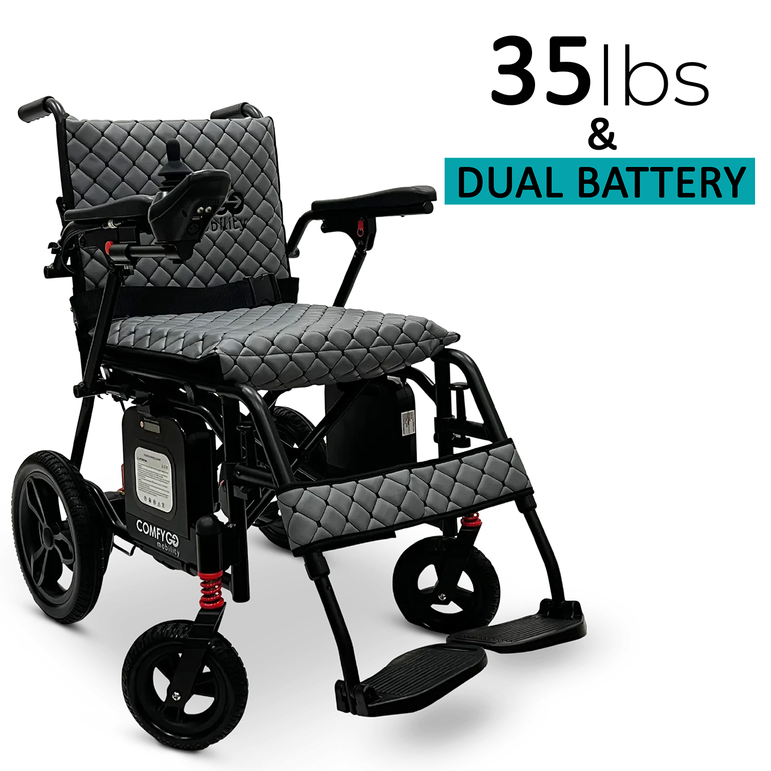 X-7 Comfygo Lightweight Foldable Electric Wheelchair