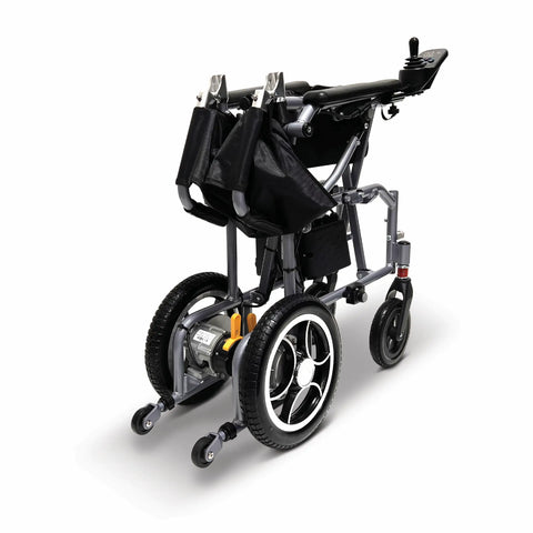 X-7 ComfyGO Sedia a rotelle elettrica pieghevole leggera per viaggiare con telecomando 