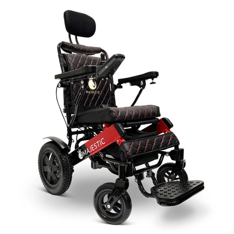 MAJESTIC IQ-9000 Op afstand bestuurbare lichtgewicht elektrische rolstoel 